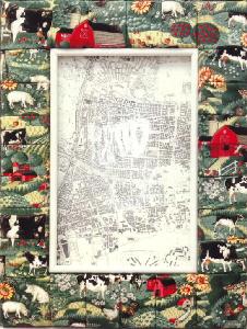 Davis R. Birks, Donde vivo II, Diversos materiales, 98 x 76.5 cms.